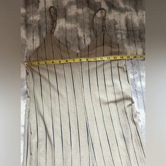 Zara Striped Flowy Jumpsuit with Straps Size Small - Picture 8 of 10